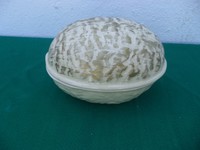 Caja ceramica forma de nuez