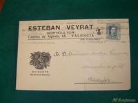 Tarjeta postal  Esteban Veyrat