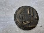 medalla conmemorativas de bronce