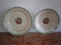2 platos grande y mediano ceramica