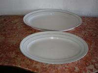 2 bandejas ceramica