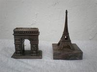 2 esculturas antiguas de paris