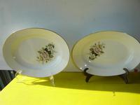 2 bandejas de ceramica